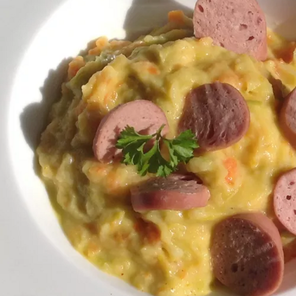 Knacks Purée pomme de terre/Poireaux/Carottes (Dude)