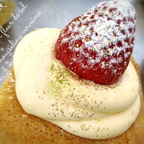 Crème mousseline a la verveine