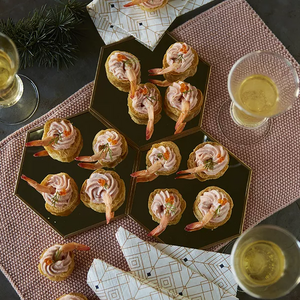 Petits choux au tarama