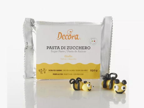 Pâte à sucre jaune 250 g