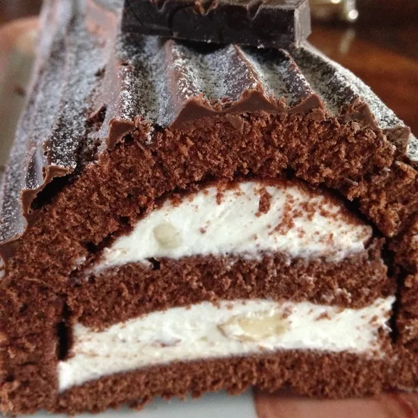 Bûche chocolat Coco