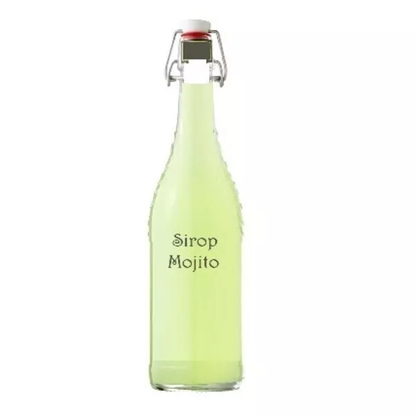 Sirop Citron vert menthe façon Mojito