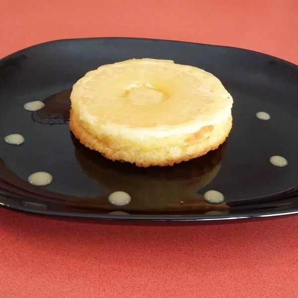Ananas surprise au caramel beurre salé