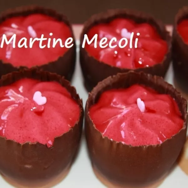 Frullato aux framboises sans cook'in