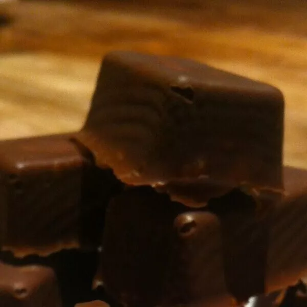 Mini Lingots chocolat cœur cacahuète
