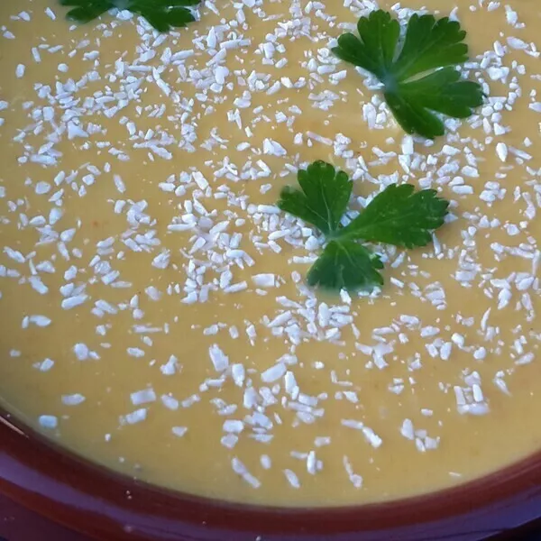 Velouté potimarron - coco