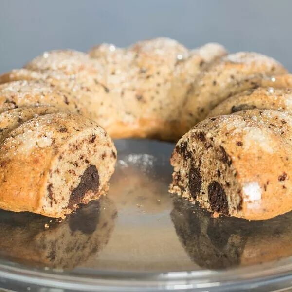 Cake marbré noisettine et chocolat de Philippe Conticini