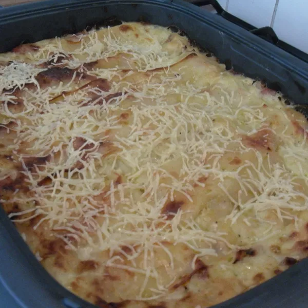 Lasagnes thon  courgettes