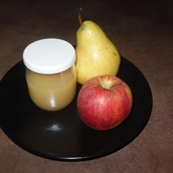 Compote pommes poires (pour 12 pots en verre)
