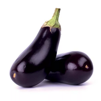 3 aubergines
