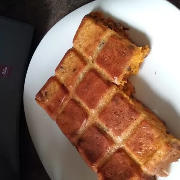 Tablette aux carottes et au chèvre