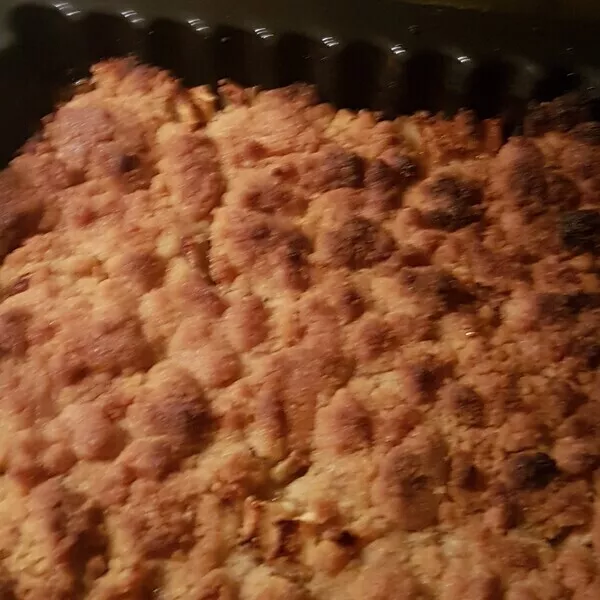 CRUMBLE AUX POMMES AVEC I COOK IN