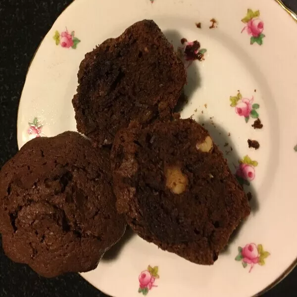 Moelleux aux chocolats et aux noix