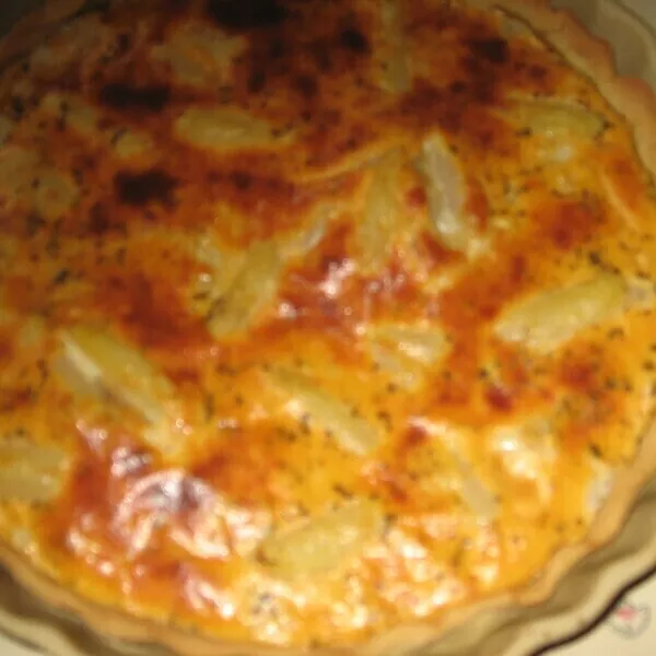 Quiche aux  asperges