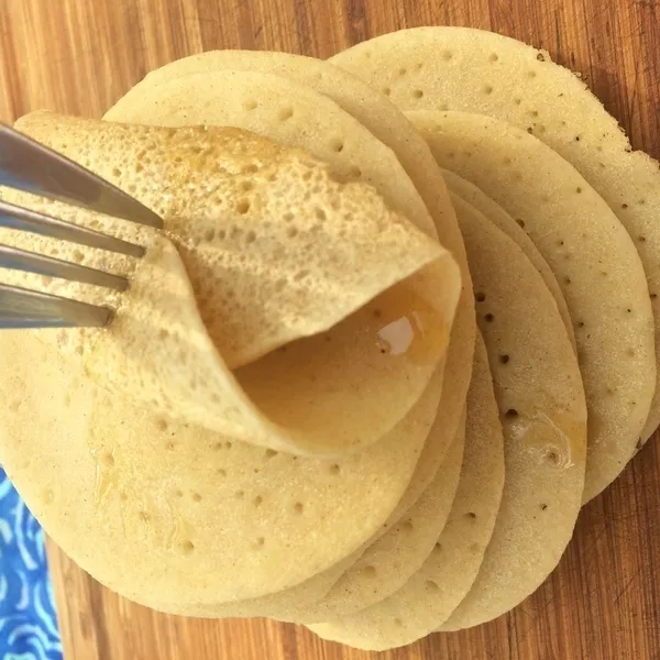 Crêpe mille trous 