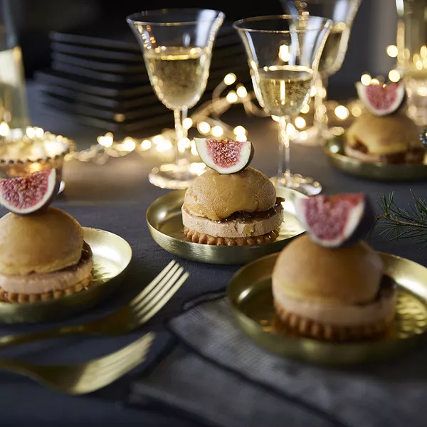 Tatins de foie gras